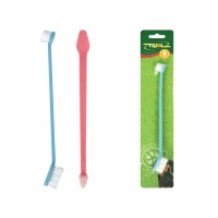 Триол Двусторонняя зубная щетка P553, длина 20 см, Triol
