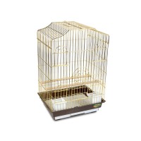 Триол Клетка 6112G для птиц, золото, 46,5*36*71см, Triol