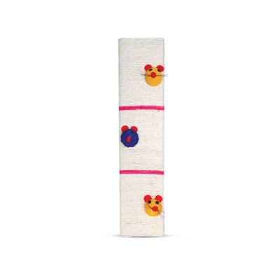 Когтеточка настенная Доска с тремя игрушками 13*50 см, Triol (Триол)