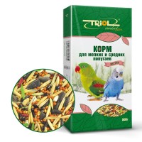 Триол Корм Standart для мелких и средних попугаев, экстра, 500 г, Triol