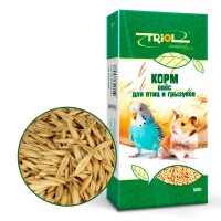 Триол Корм Standart ОВЕС для птиц и грызунов, 500 г, Triol