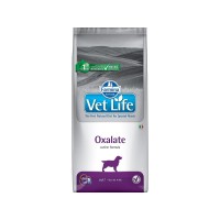 Фармина Корм диетический Vet Life Oxalate для собак при мочекаменной болезни уратного, оксалатного и цистинового типа, 2 кг, Farmina
