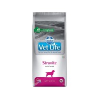 Фармина Корм диетический Vet Life Struvite для собак при мочекаменной болезни, 2 кг, Farmina