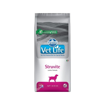 Фармина Корм диетический Vet Life Struvite для собак при мочекаменной болезни, 2 кг, Farmina