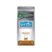 Фармина Корм диетический Vet Life Cat Diabetic для кошек при сахарном диабете 2 кг, Farmina