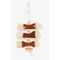 Игрушка для птиц Кокосовая забава 37*20 см, кокос/дерево, Fauna Int (Фауна Интернешнл)