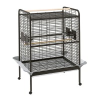 Ферпласт Вольер Expert 100 для крупных птиц, 124,5*100*156 см, черный, Ferplast