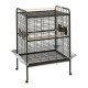 Ферпласт Вольер Expert 100 для крупных птиц, 124,5*100*156 см, черный, Ferplast