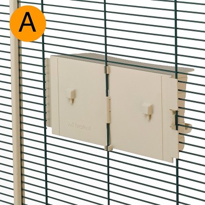 Ферпласт Вольер Nota Medium для мелких и средних птиц, 95*64*165,5 см, Ferplast