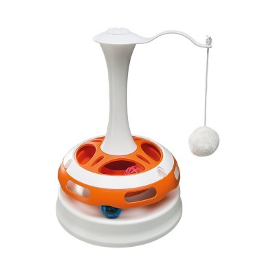 Интерактивная двухуровневая игрушка для кошек Tornado 24*34 см, Ferplast (Ферпласт)