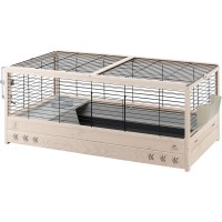 Ферпласт Деревянная клетка для кроликов и морских свинок Arena 120, 125*64,5*51 см, Ferplast