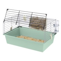 Ферпласт Клетка GUINEA 60 для грызунов, 58*38*31,5 см, лавандовый/мятный поддон, Ferplast