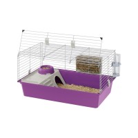 Ферпласт Клетка GUINEA 80 для кроликов и морских свинок, 77*48*42 см, фуксия, Ferplast