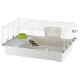 Ферпласт Клетка для кроликов и морских свинок Rabbit 100, 95*57*46 см, светло-серый поддон, Ferplast