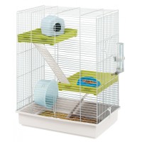 Ферпласт Клетка для грызунов Hamster Tris, 46*29*58 см, белая, Ferplast