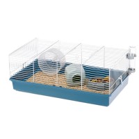 Ферпласт Клетка для грызунов Criceti 11, 57,5*31*21 см, синий поддон, Ferplast