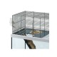 Ферпласт Клетка-террариум Gabry 80, 79*31*52 см, стекло, Ferplast