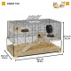 Ферпласт Клетка-террариум Karat 100, 98,5*50,5*61,5 см, стекло, Ferplast