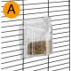 Кормушка поворотная Brava 2 11*8,5*13 см, 2 присеста, Ferplast (Ферпласт)