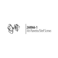 Ферпласт Крепления Screw Set к пластиковой угловой полке L373, 4 шт./уп., Ferplast