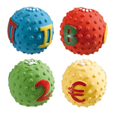 Ферпласт Мяч PA 5535, диаметр 5 см, в ассортименте, латекс, Ferplast