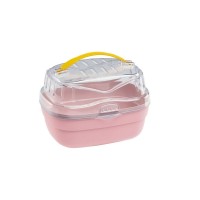 Ферпласт Переноска пластиковая Aladino, 20*16*13,5 см, фуксия, салатовая, синяя, Ferplast
