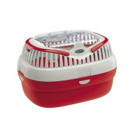 Ферпласт Переноска пластиковая Aladino, 36*26*23 см, фуксия, салатовая, синяя, Ferplast