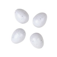 Подкладные яйца-муляжи, 4 штуки, 1,3*1,6 см, пластик, Ferplast (Ферпласт)