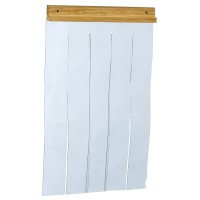 Ферпласт Силиконовая прозрачная шторка Kennel Door для будок, 32*52 см, Ferplast