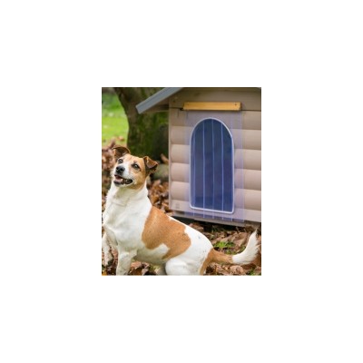 Ферпласт Силиконовая прозрачная шторка Kennel Door для будок, 40,5*69 см, Ferplast