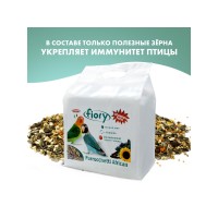 Фиори Корм Parrocchetti Africa для средних попугаев, 3,2 кг, Fiory