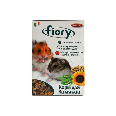 Фиори Корм Criceti для хомяков, 850 г, Fiory