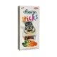 Фиори Крекеры с морковью для шиншилл, 80 г (2*40 г), Fiory