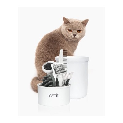 Хаген Набор для груминга кошек Catit Senses 2.0, с короткой шерстью, Hagen