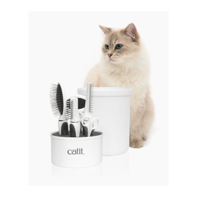 Хаген Набор для груминга кошек Catit Senses 2.0, с короткой шерстью, Hagen