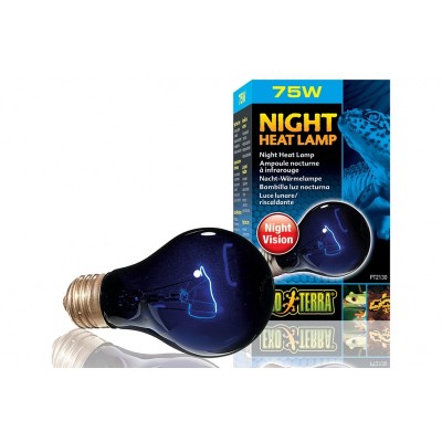 Экзо Терра Лампа лунного света Night Glo (Night Heat Lamp), 75 Вт, Exo Terra