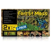 Экзо Терра Натуральный мох в брикете Forest Moss (brick), 2*7 л, Exo Terra