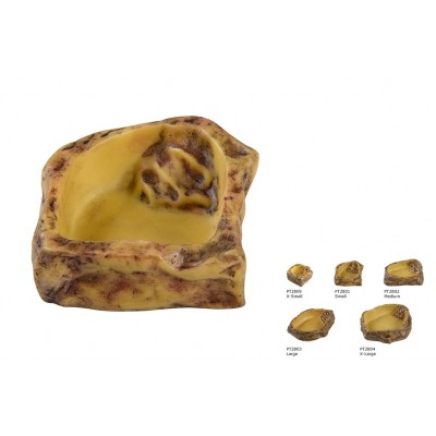 Экзо Терра Поилка-камень пластиковая Water Dish, 8*7 см, Exo Terra