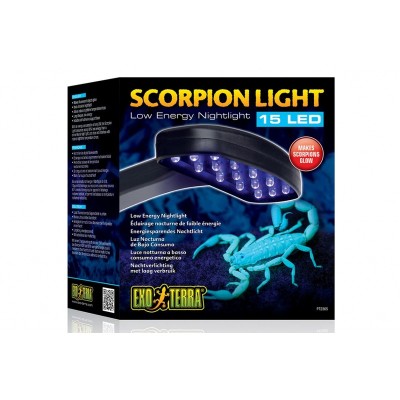 Экзо Терра Светильник ночной Scorpion Light для скорпионов, 15 LED, Exo Terra