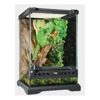 Экзо Терра Террариум стеклянный Natural Terrarium серия Nano, вертикальный, 20*20*30 см, Exo Terra