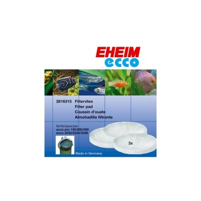 Эхейм Синтепоновые губки для внешних фильтров Ecco Pro (EccoPro), 3 шт./уп., Eheim