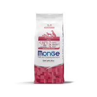 Монже Корм Dog Monoprotein All Breeds Beef/Rice для собак всех пород, Говядина/Рис, 12 кг, Monge
