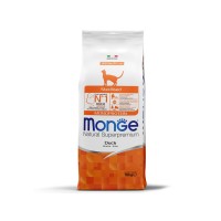 Монже Корм Cat Monoprotein Sterilised Duck для стерилизованных кошек, Утка, 10 кг, Monge