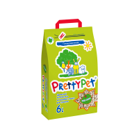 Наполнитель Осиновый гипоаллергенный для грызунов, птиц, 6 л/2 кг, PrettyPet (Претти Пэт)