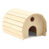Домик для мелких животных, 11,5*15*10 см, фанера, Гамма