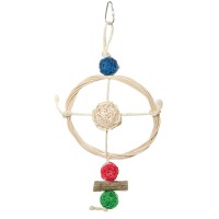 Игрушка для птиц Кольцо с шариками, 35*14 см, Triol (Триол)