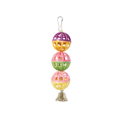 Игрушка для птиц Три шарика, 15*4 см, Triol (Триол)