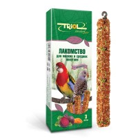  Крекеры для мелких и средних попугаев Standard Овощи 3шт/уп, 80 г, Triol (Триол)