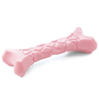 Триол Игрушка Puppy Косточка для щенков, 10,5 см, розовая, Triol