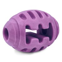Триол Игрушка Aroma для собак, мяч для регби, 8 см, фиолетовый, Triol